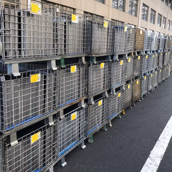 Тяжелая складная клетка для хранения Stillage